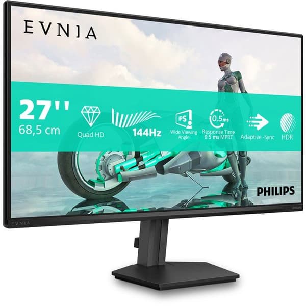 PC-spelskärm - PHILIPS - 27'' - QHD - 144Hz - IPS-panel - 0.5ms - 27M2N3500NF/00