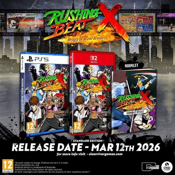 Rushing Beat X: Brawl Brothers återkomst - PS5-spel