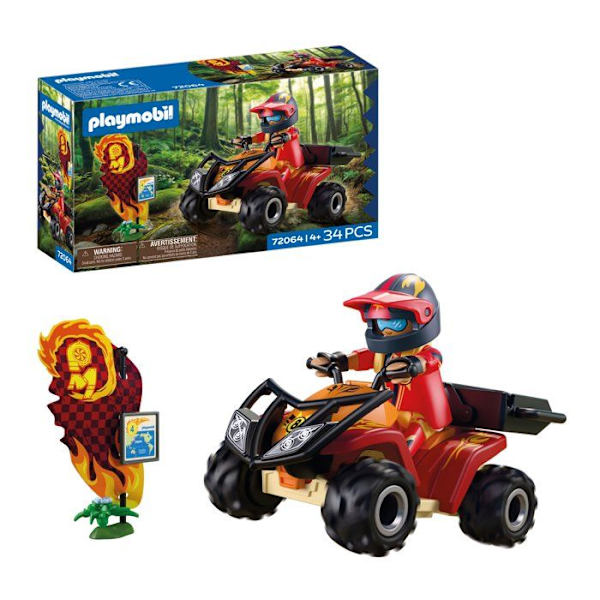 Playmobil 72064 Terrängfyrhjuling