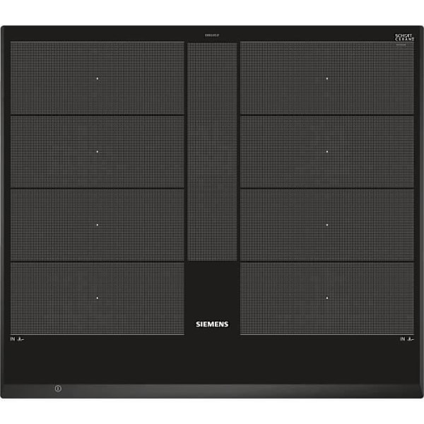 60cm induktionshäll - SIEMENS - 4-brännare - 59,2 x 52,2 cm - Svart - IQ700 - EX651LYC1F