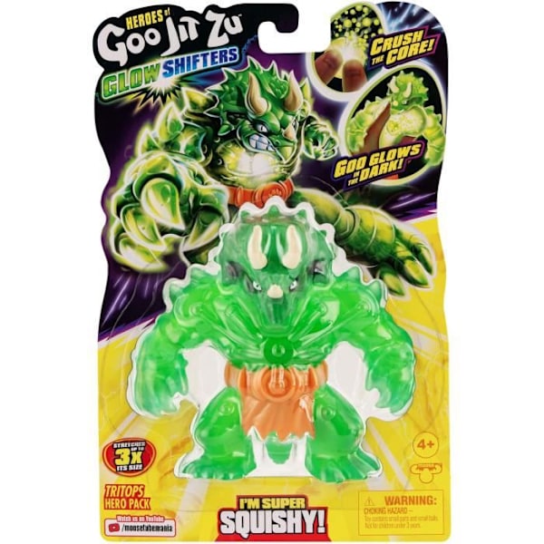11 cm Glow Shifters - Goo Jit Zu säsong 5 älgleksaker figurer