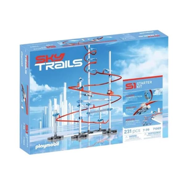 SkyTrails startpaket, slingrande bana, 231 delar, från 7 år