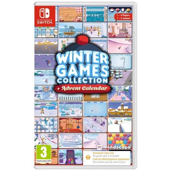 Winter Games-kollektion + Adventskalender - Nintendo Switch-spel - Code in a Box