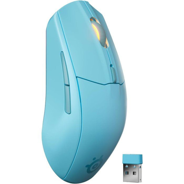 Trådlös spelmus - STEELSERIES - Rival 3 Gen 2 - Turkos