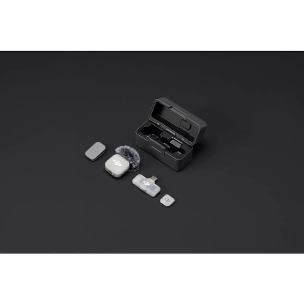 Trådlös mikrofon - DJI - Mic Mini 2 - 1 TX - 1 RX Mobil - Laddningsfodral