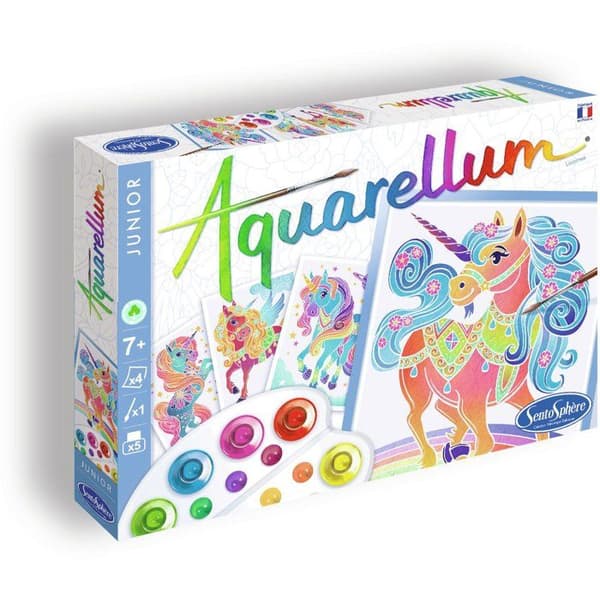 SENTOSPHERE Aquarellum Junior Unicorn Game - För barn