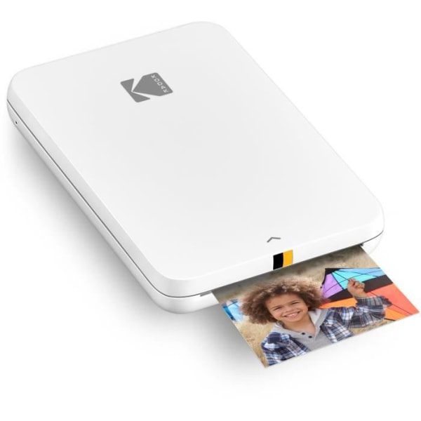 Instant Mobile Photo Printer - KODAK - Step Printer Slim - 5,1 x 7,6 cm Photos Zink Paper - iOS och Android