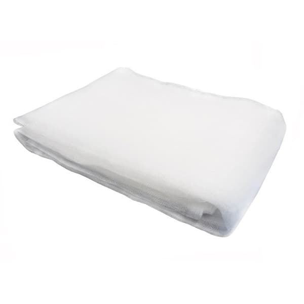 Insektsnät - NATURE - 2 x 5 m - 1,8 x 1,8 mm - 38 g/m² - Vit
