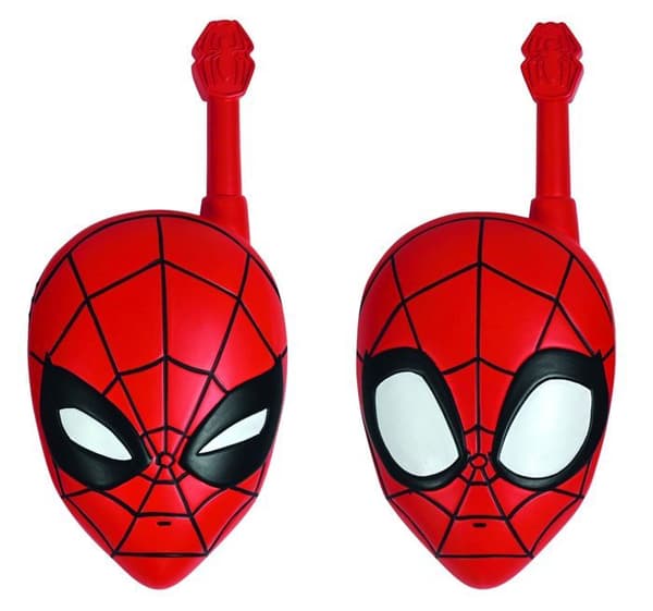 Walkie-talkies - LEXIBOOK - Spiderman 3D - 200m räckvidd - Ergonomisk design - 2 kanaler