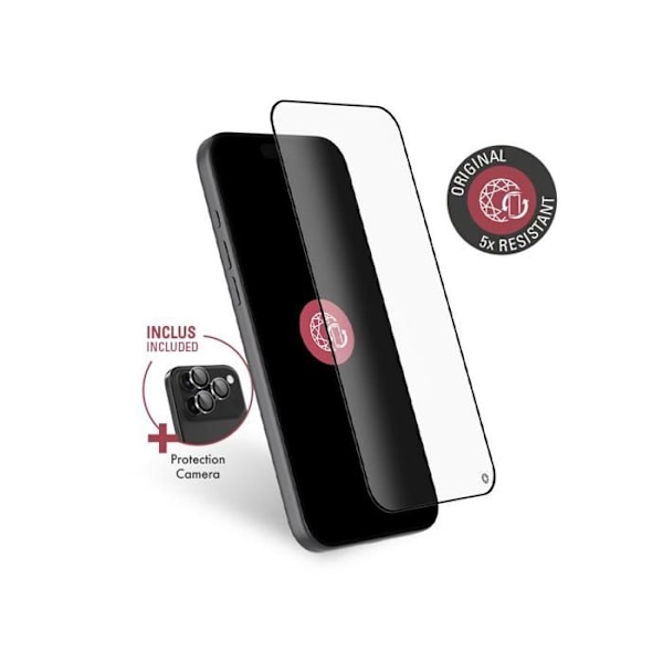 3-pack linsskydd - FGOG 2.5D - iPhone 17 Pro