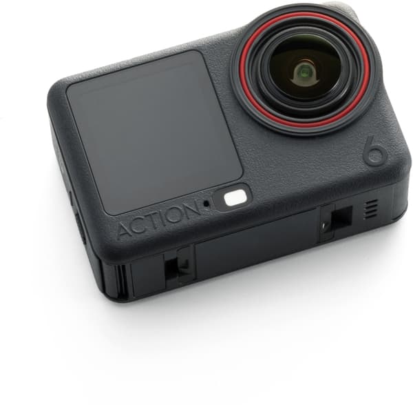 Actionkamera - DJI - Osmo Action 6 Adventure Combo - 1/1.1" sensor - 4 timmars batteritid - 50 GB lagring - Vattentät - Tillbehör ingår