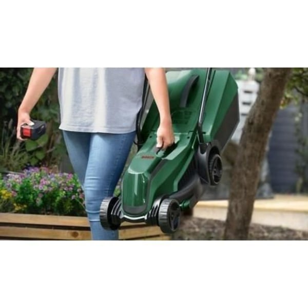 Bosch EasyMower 18 gräsklippare - med 4Ah 18V batteri - klippbredd 32 cm