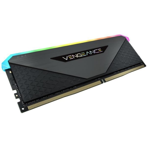 Corsair Memory Vengeance RGB RT 3200MHz 32GB (2x16GB) DIMM DDR4 Svart för AMD Ryzen (CMN32GX4M2Z3200C16)