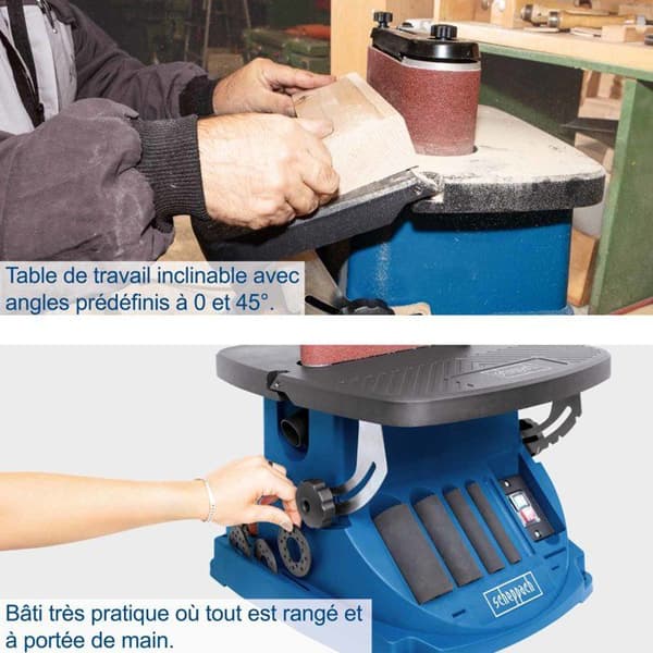 Scheppach OSM600 Oscillerande slipmaskin - 16 mm - 450W