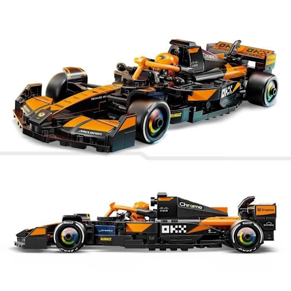 LEGO Speed Champions 77251 McLaren Team MCL38 F1 bil - 10 år gammalt byggset