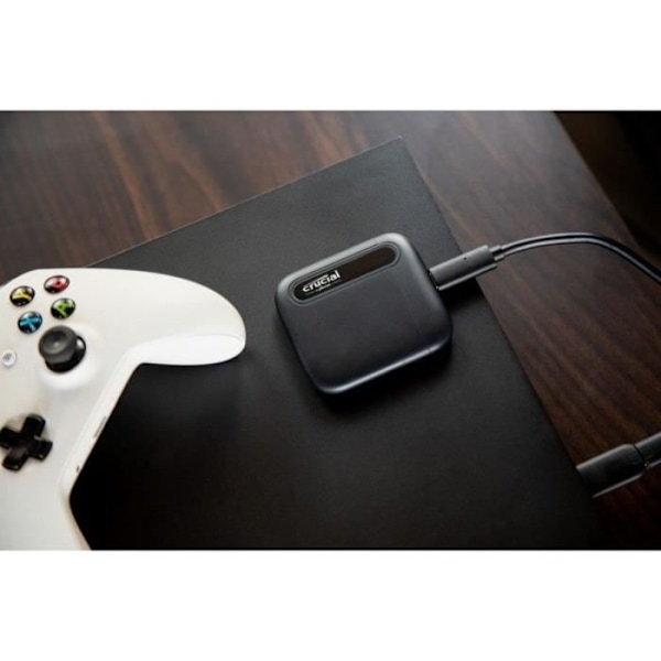 Extern SSD - CRUCIAL - X6 bärbar SSD - 2TB - USB -C (CT2000X6SSD9)