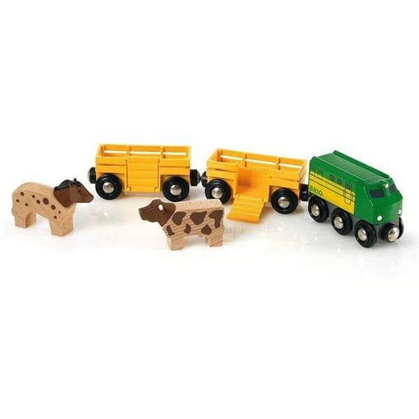 BRIO World - 33404 - Farm Animal Train
