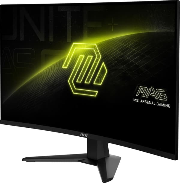 Böjd spelskärm - MSI - 32" - QHD - 180Hz - Rapid VA-panel - 1ms - MAG32CQ6F