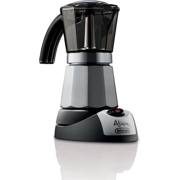 DELONGHI EMKM6B Alicia Plus italiensk kaffebryggare - vit