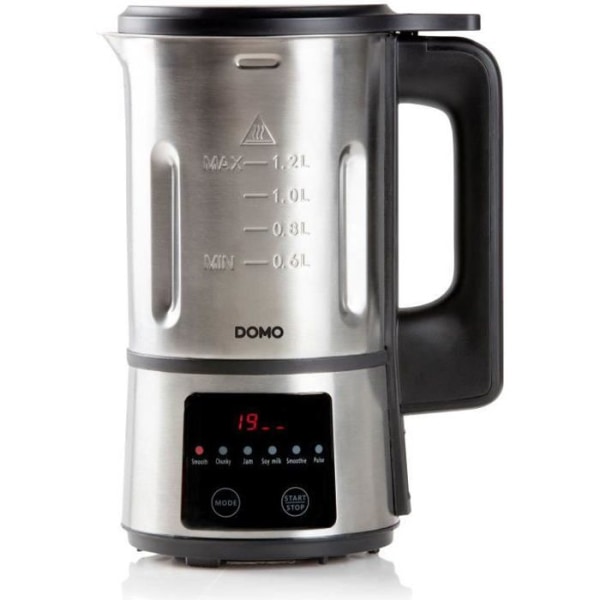 Domo Heat Blender - 6 program - rostfritt stål