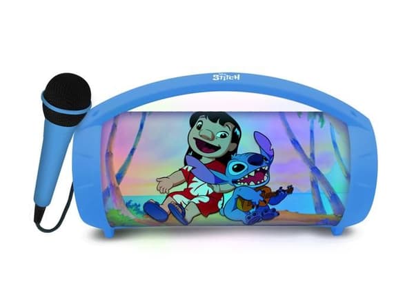 Upplyst trådlös Bluetooth-högtalare med sömmikrofon