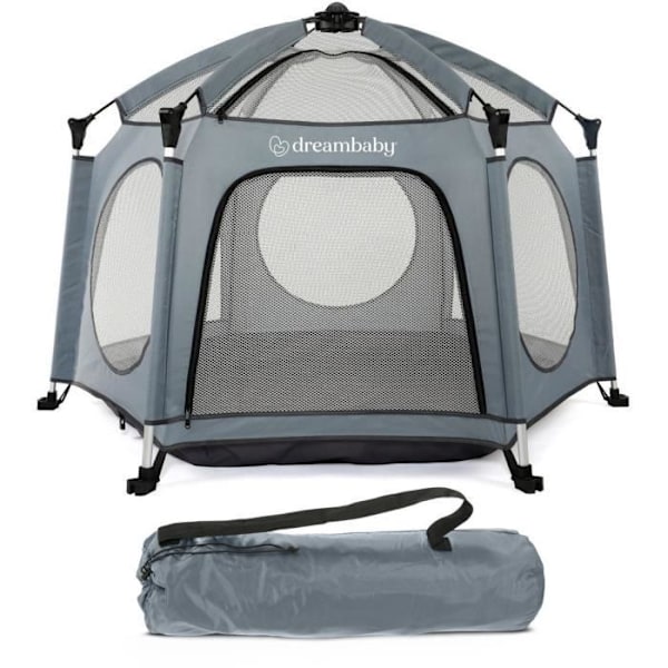 Adventure Parc Pop-Up - DREAMBABY - Tyg med bärväska - Anti-UV-överdrag (utomhusbruk) - Ø 1,3 m - H1 m
