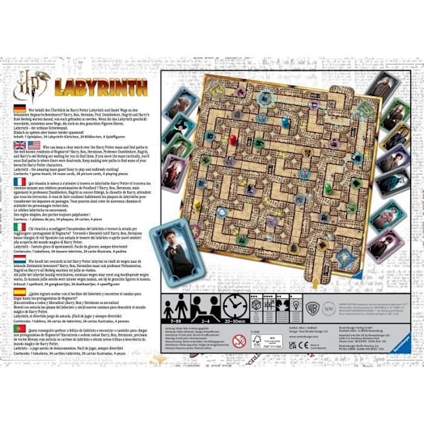 HARRY POTTER Labyrint Brädspel