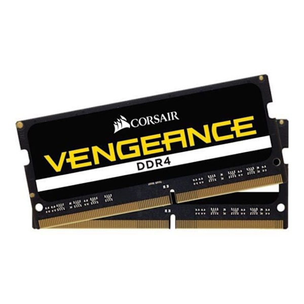 CORSAIR PC-minne DDR4 - Sodimm - 32 GB (2 x 16 GB) - 2666MHz - CAS 18 (CMSX32GX4M2A2666C18)