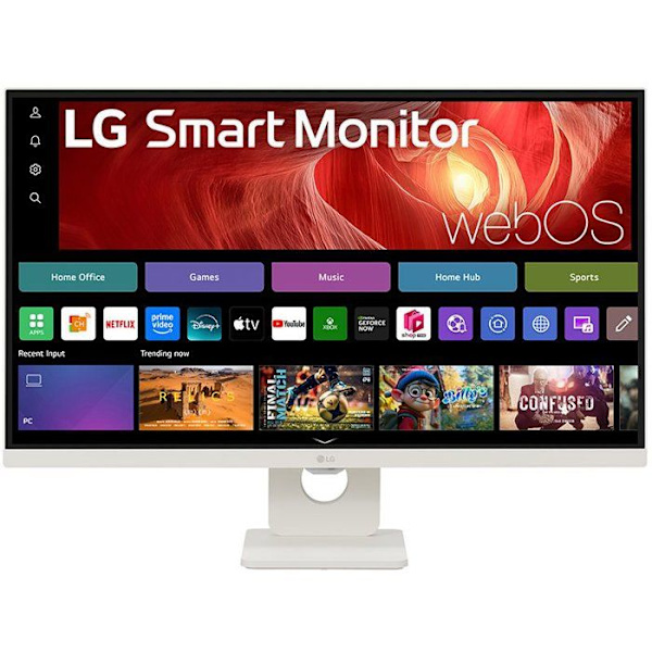 PC-skärm - LG ELECTRONICS - 27 - 4K UHD - 60Hz - IPS-panel - 5ms - 27U731SA-W