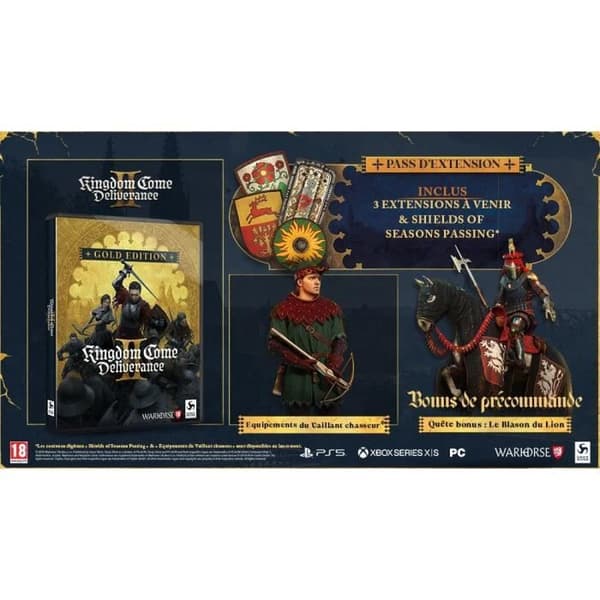 Kingdom Come: Deliverance II - Gold Edition - PS5-spel