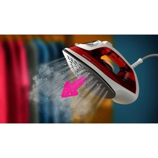 Philips - DST2010/40 Iron Series 2000 - Ångflöde 25 g/min - 2000 W - Röd