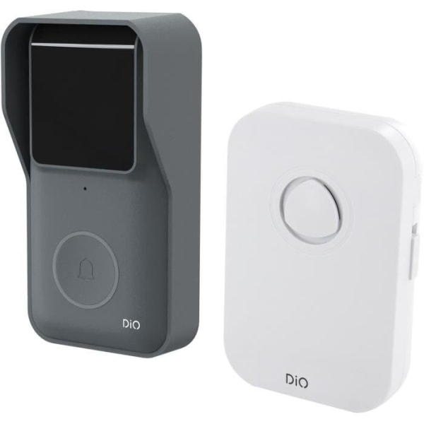 DIO CONNECTED HOME - WiFi dörrklocka - trådlöst med ringsignal