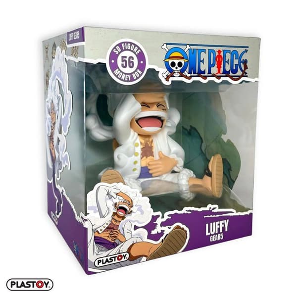 Sparbössa - PLASTOI - One Piece Luffy Gear 5 - Plast - 14 cm