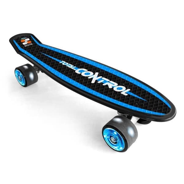 Skateboard 22 x 6 - STAMP - SKIDS CONTROL - Ljusande hjul