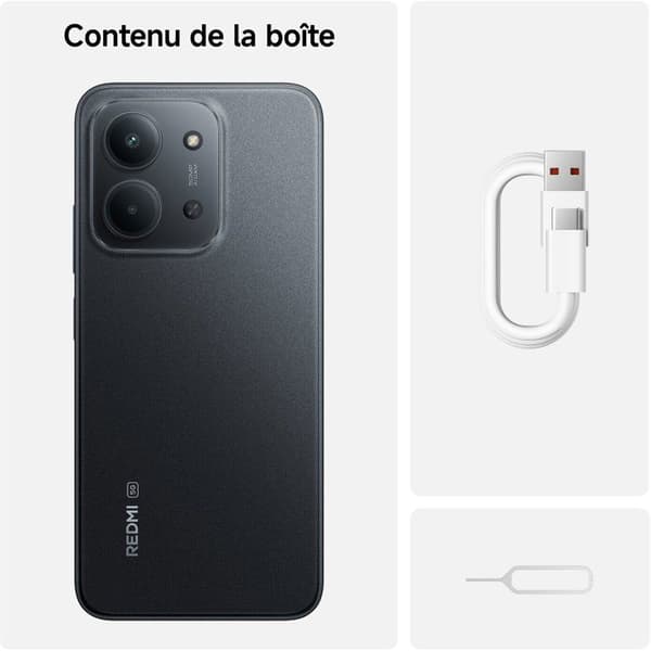 XIAOMI - Redmi Note 15C 5G - 4 / 256 GB - Svart