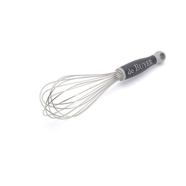 Universal rostfritt stål visp - Göma 25 cm - Silver och svart