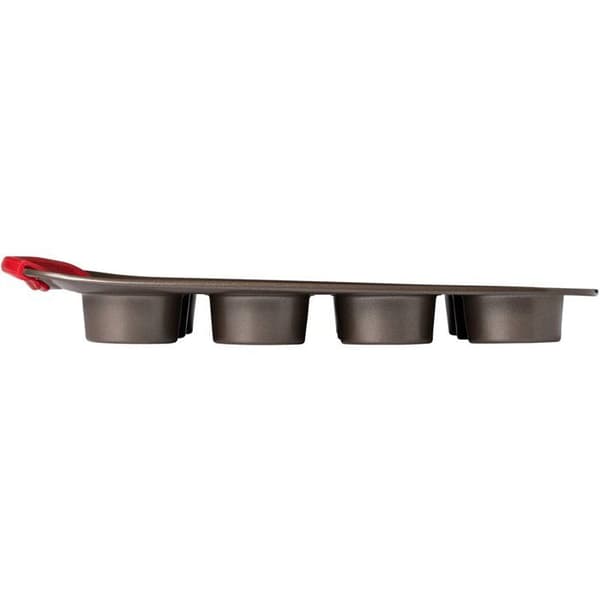 Muffinsplåt - PYREX - 1452002 - Kolstål - Non-stick - 12 hål