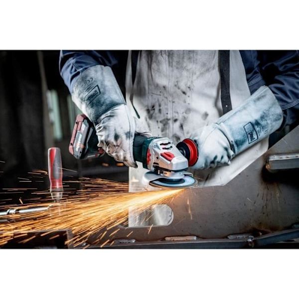 Sladdlös vinkelslip - METABO - WPBA 18 LTX BL 15-125 Quick DS - 18 V - MetaBOX 165 L