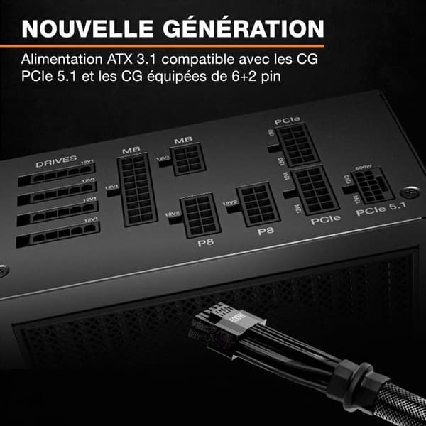 Var tyst! DARK POWER 14 - PC-nätaggregat - 1000 W