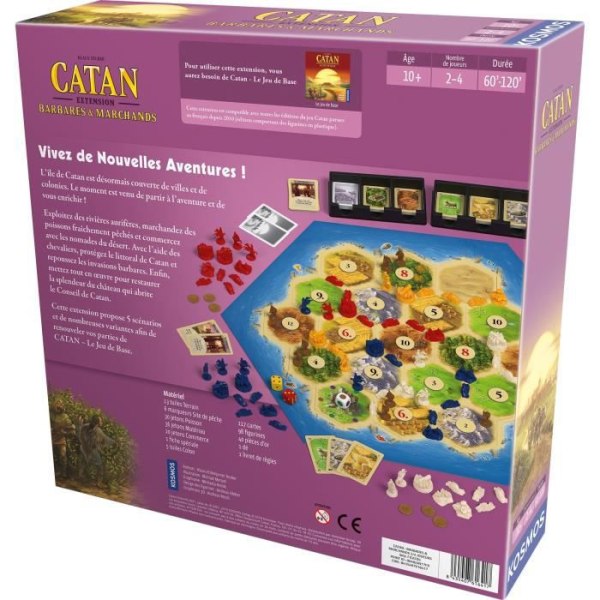Catan Barbarians & Merchants - Asmodee - Brädspel
