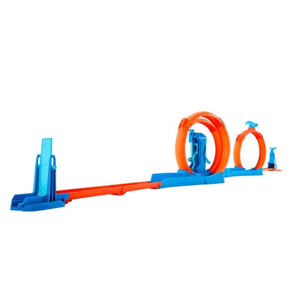 Hot Wheels Marble Run Circuit Builder: En Triple Loop Frenzy