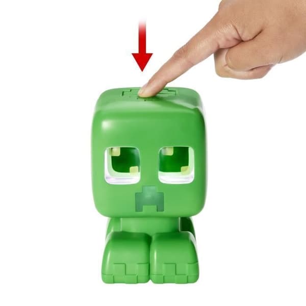 Minecraft - Interaktiva figurer - Creeper - Minecraft - JGX49