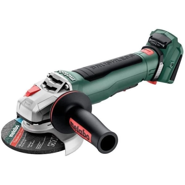 Sladdlös vinkelslip - METABO - WPB 18 LT BL 11-125 Quick - 18 V - MetaBOX 165 L