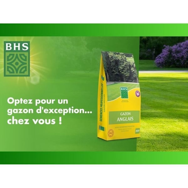 BHS English Turf - 5 kg för exklusiva trädgårdar