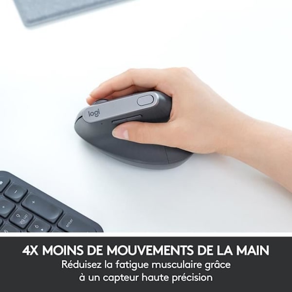 LOGITECH MX Vertikal ergonomisk mus
