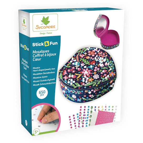 Stick'n Fun - 3D Mosaic - Heart Box