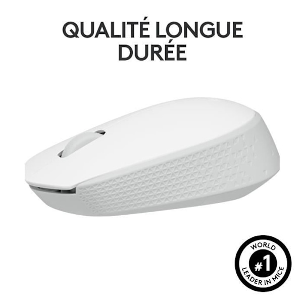 Logitech M171 Wireless Mouse 2.4 GHz med USB mini -återkänsla, optisk uppföljning, Ambidexter -Breakdown
