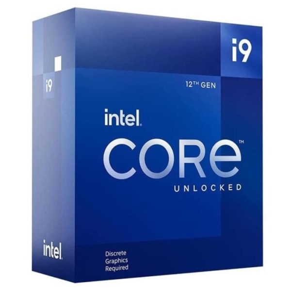 Processor - INTEL Core i9-12900KF - 16 kärnor (8P+8E) - Sockel LGA1700 - 600 Series Chipset - TDP125W (BX8071512900KF)