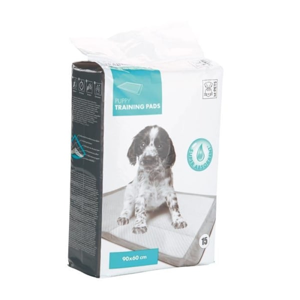 MPETS PUPPY TRINING PADS - För valpar - 15st - Vit