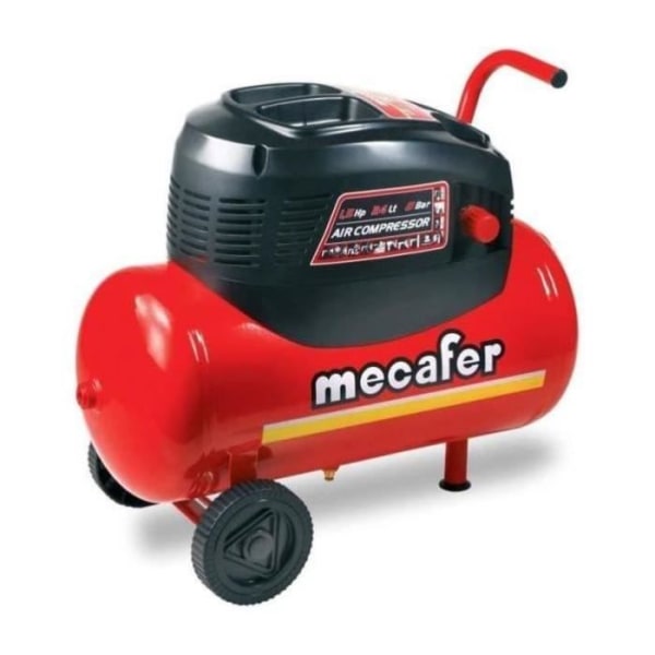 MECAFER kompressor - 24L 1,5HK OILESS + T+ SBC